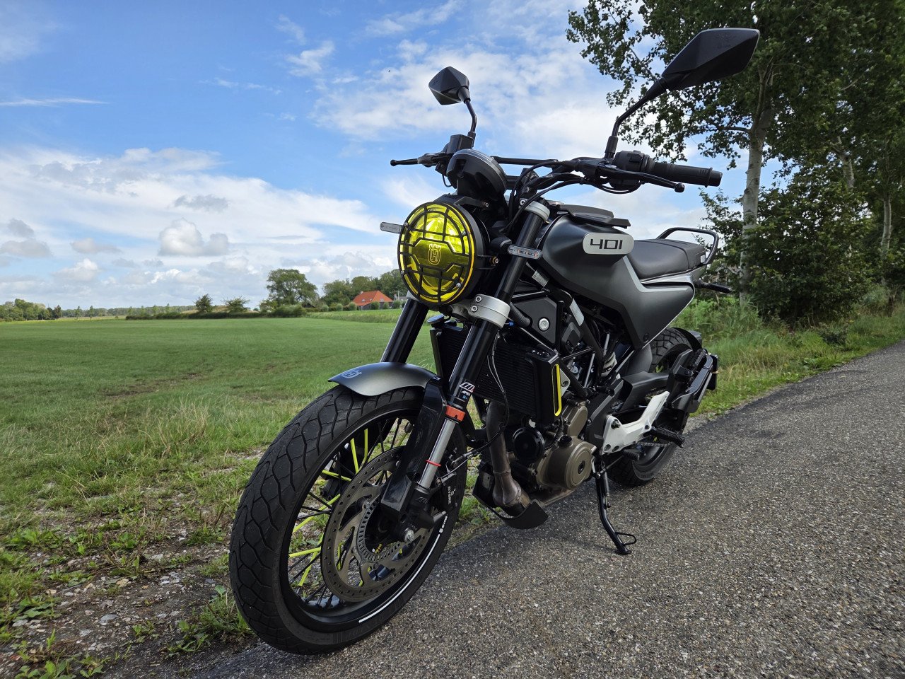 Husqvarna Svartpilen 401 ABS (31Kw dus A2 geschikt) inruil mogelijk!