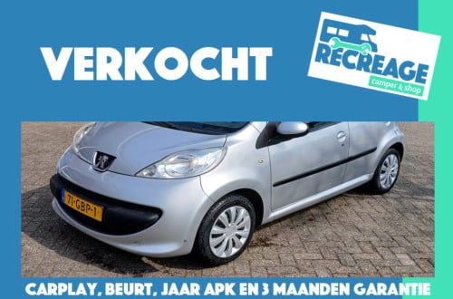 Peugeot 107 xr 1.0 | airco, carplay, beurt, jaar apk, 3 maanden garantie