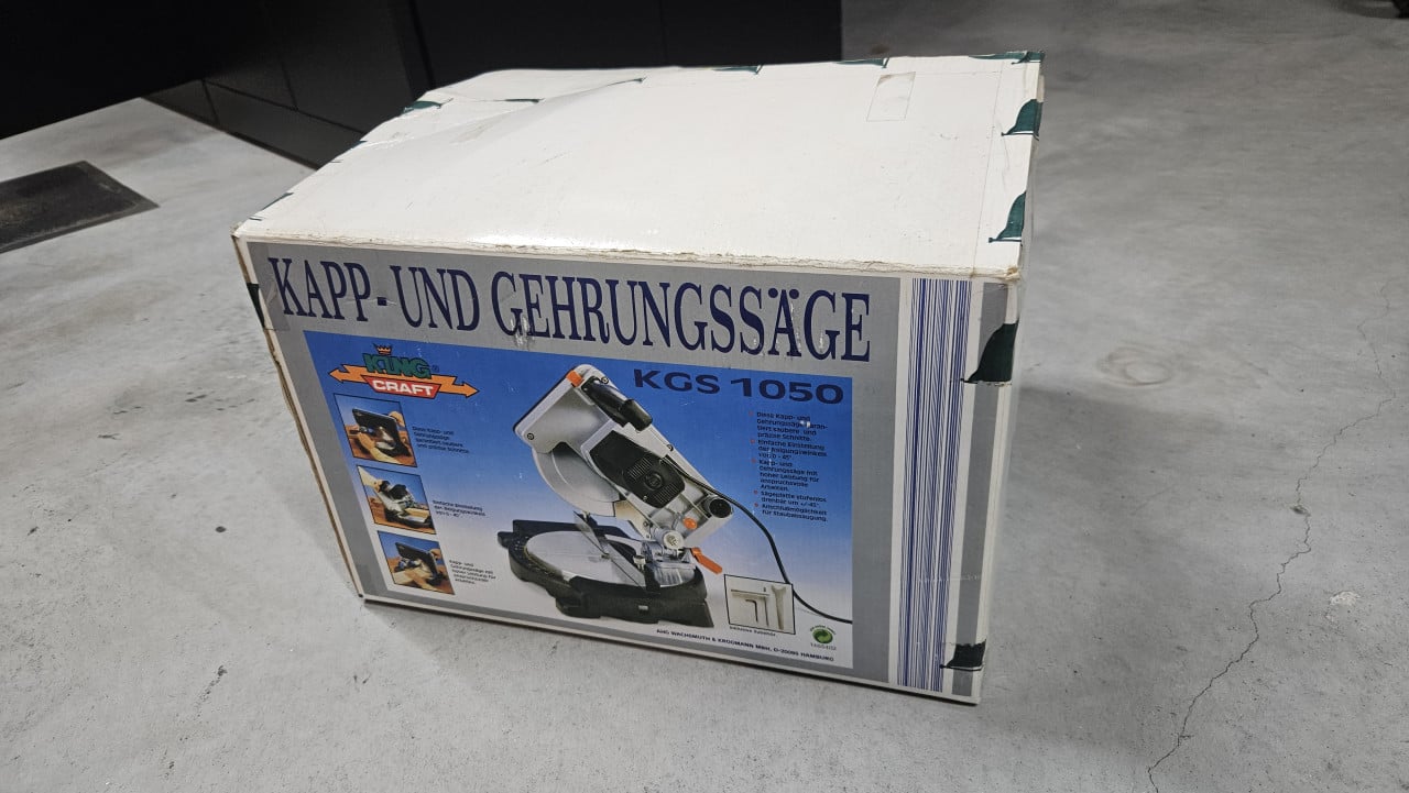 Afkort zaag CRAFT KGS-1050 met extra toebehoren