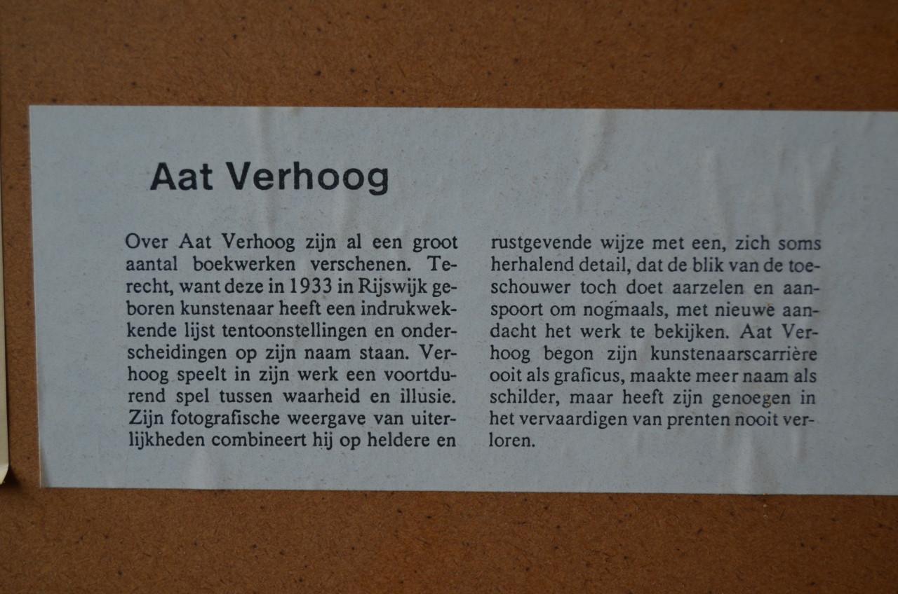 2 Etsen Aat Verhoog pendant gedrukt, gesigneerd/genummerd