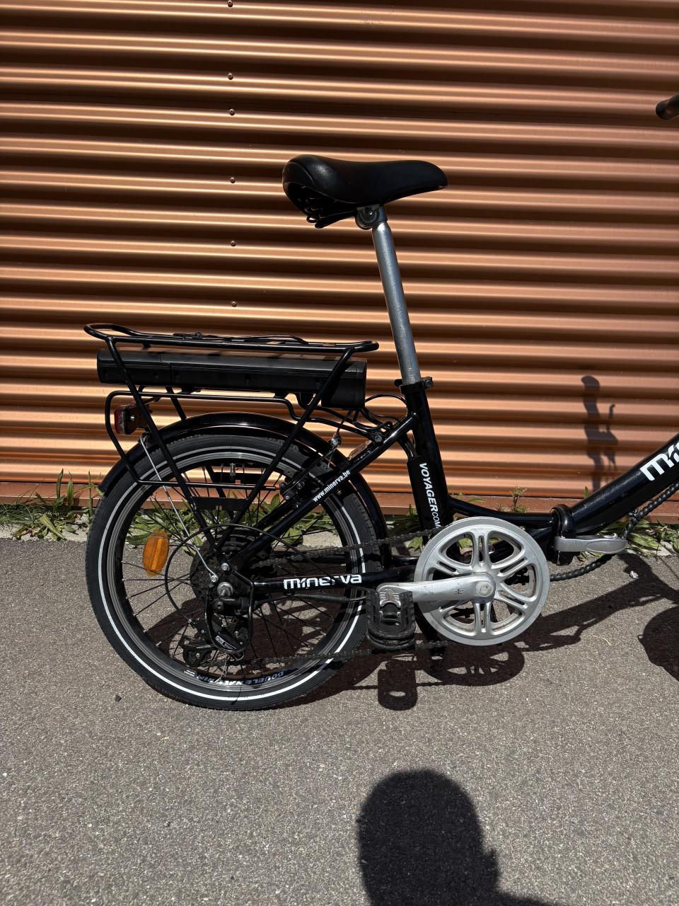 VERKOCHT Nette Minerva elektrische vouwfiets 7 versnellingen