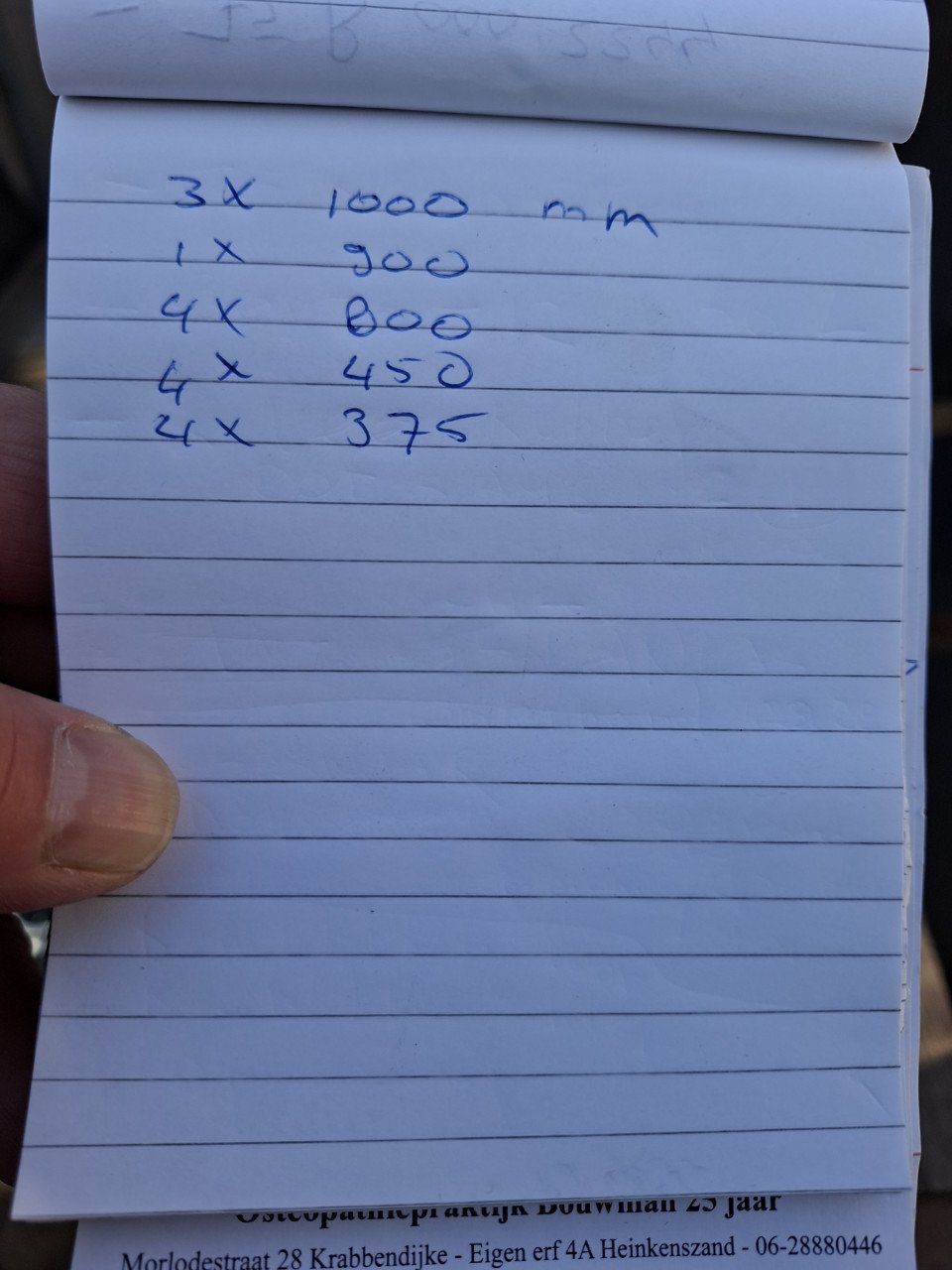 Steigermateriaal buizen 40mm en koppelstukken