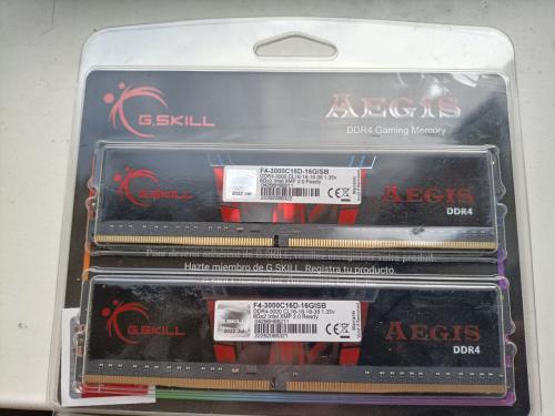 Nieuw geheugen van G.Skill 16 Gb DDR 4 Geheugen ( 2x8 )