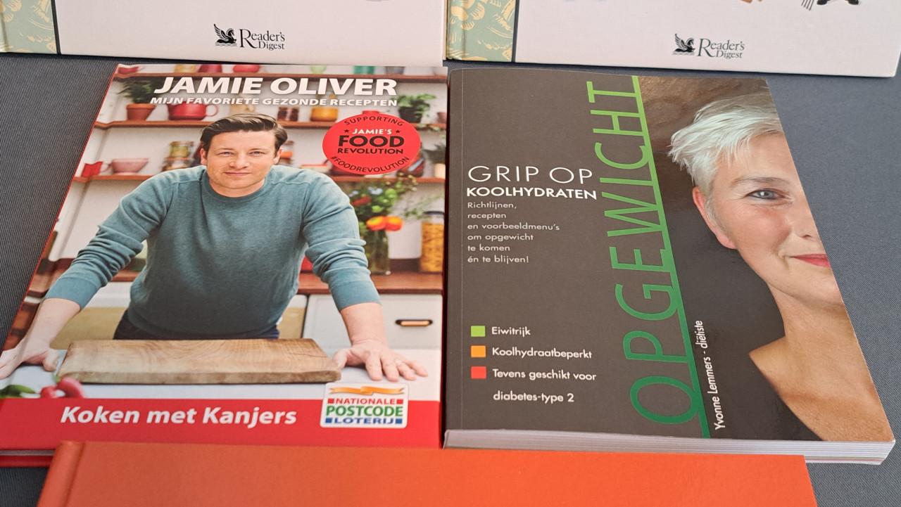 Diverse boeken mbt voeding
