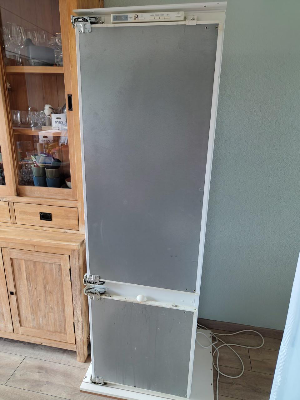Inbouw koelkast vries combinatie