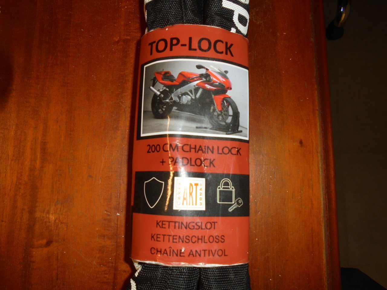 Te koop een nieuw Top Lock ART motorslot