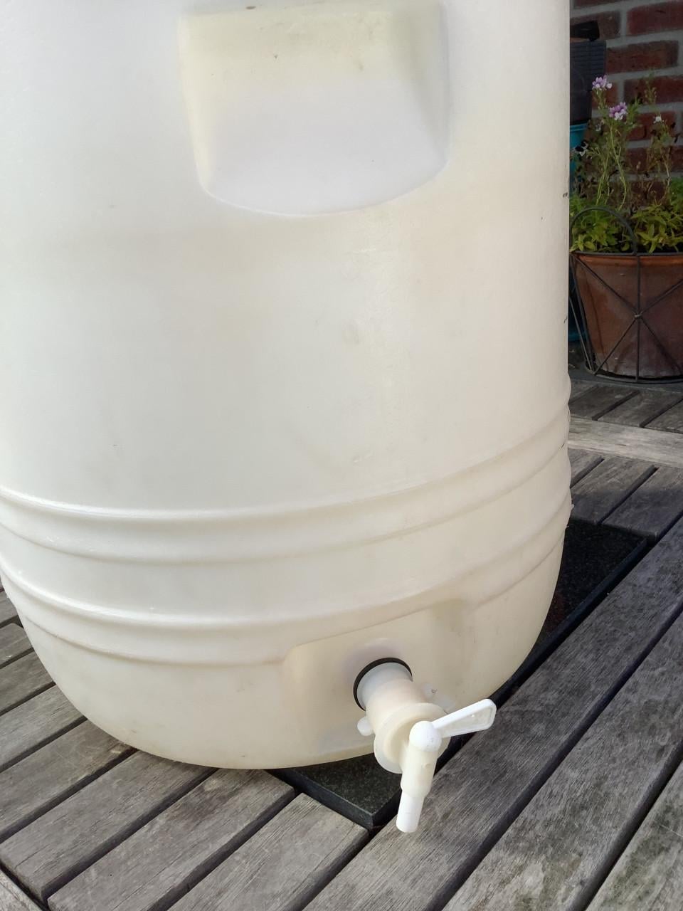 Gistvat voor wijn of bier