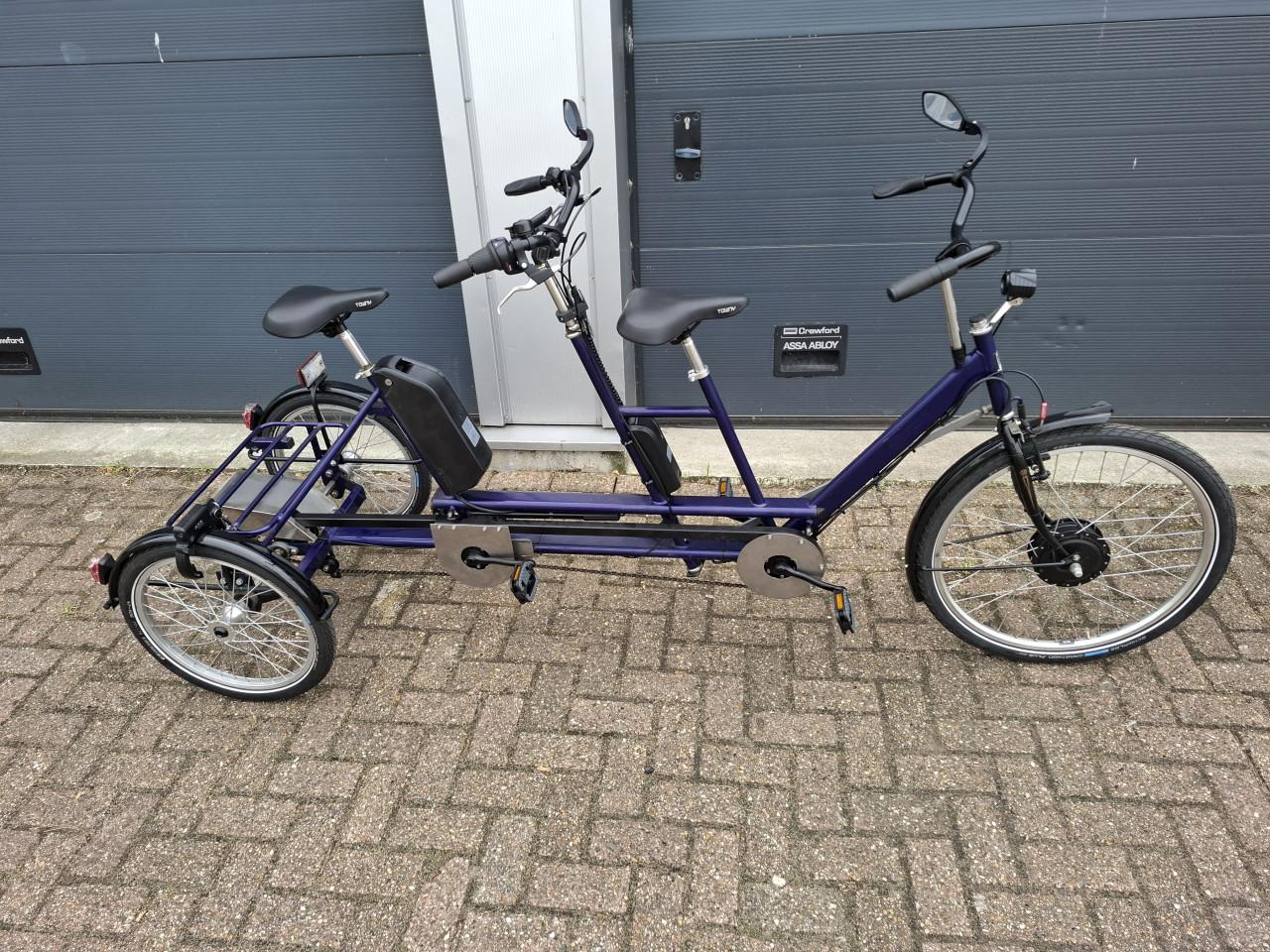 Van Raam elektrische 3 wiel tandem