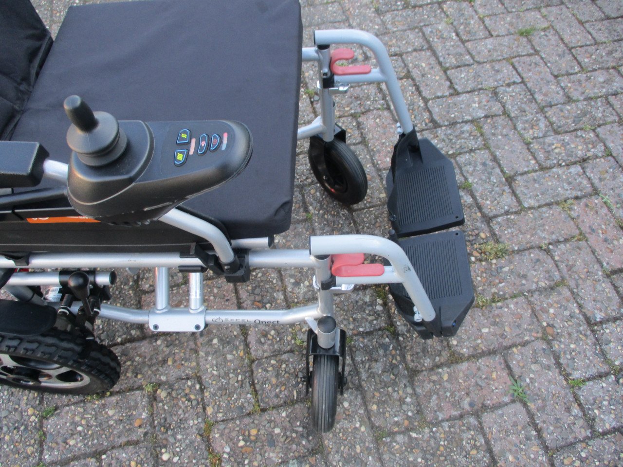 Zgan Excel Qnect opvouwbare elektrische rolstoel met nieuwe accu,s