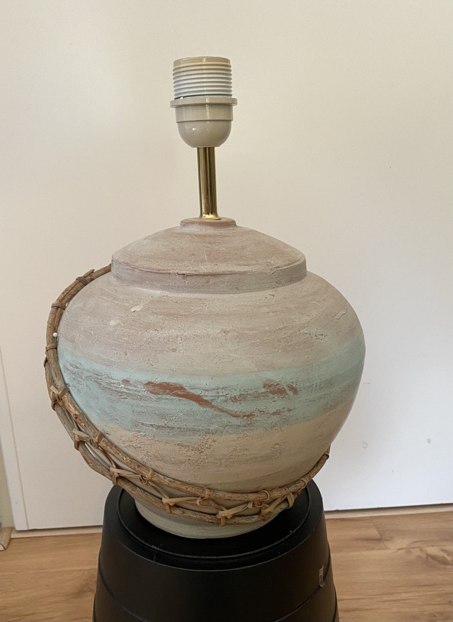 Tafel lamp pastelkleur