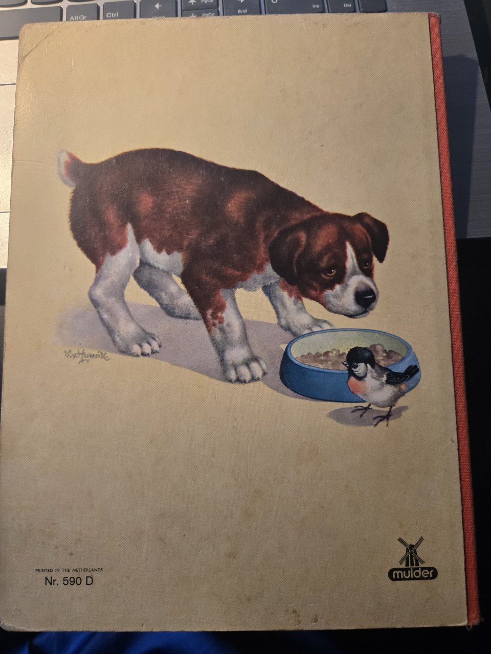 Boekje: Onze vriendjes Voorleesboekje met mooie platen.
