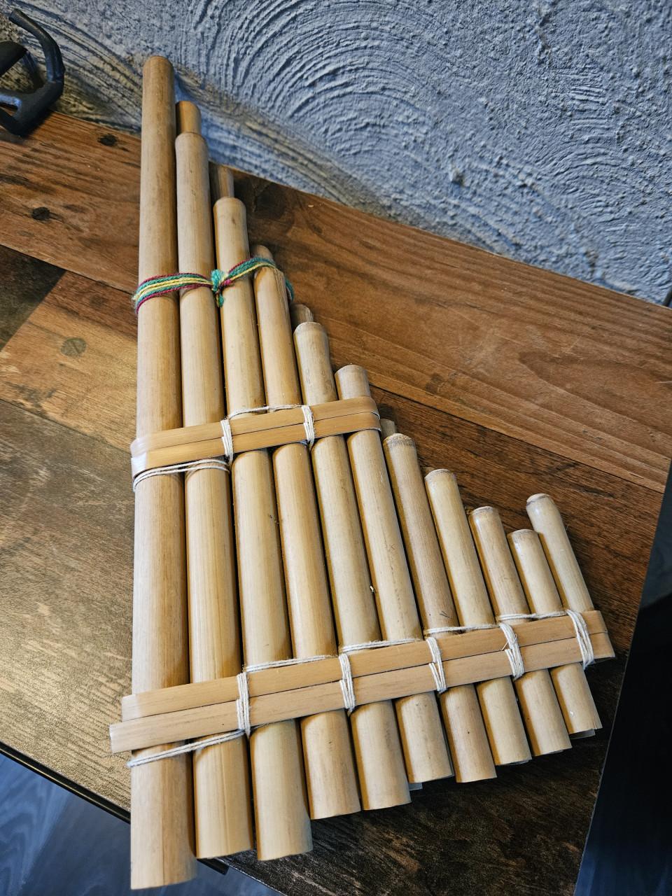 Mooie Panfluit - Handgemaakt Bamboe Muziekinstrument