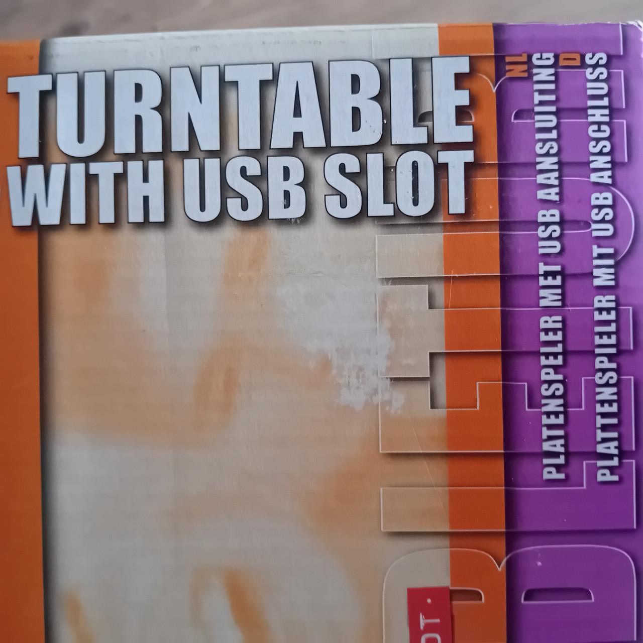 Nieuwe Lenco platenspeler usb