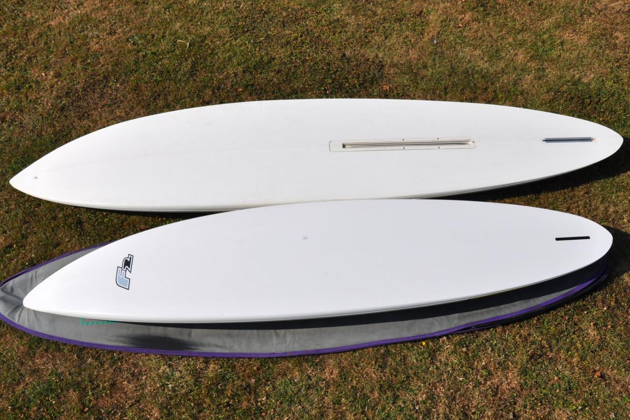 F2 Comet en F2 Ride, 3 zeilen zeer complete vaarklare set