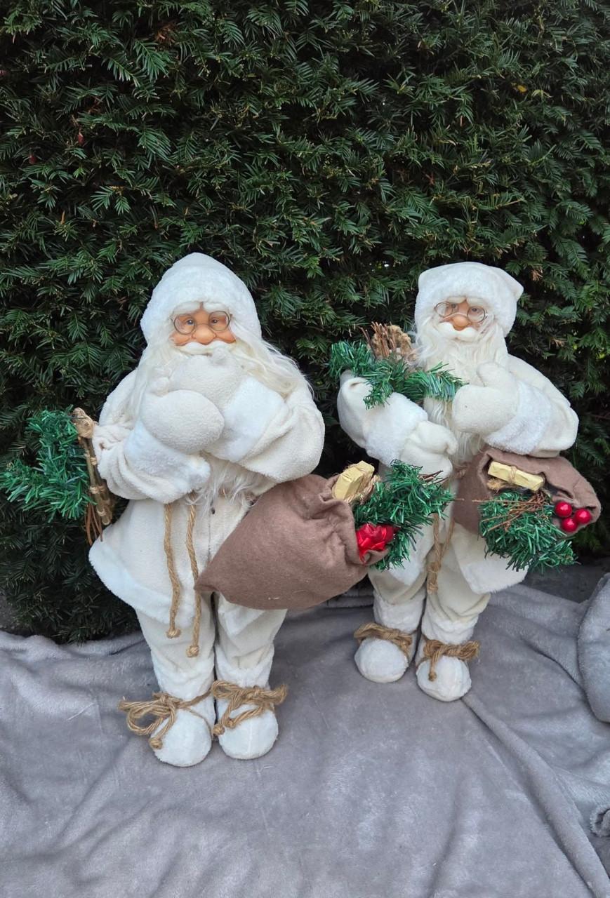 ❄️ 2 Grote dezelfde Kerstman poppen.