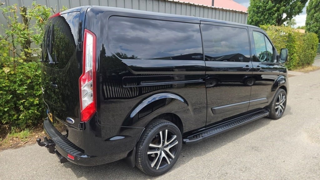 Ford Transit Custom 2.0 tdci 170 pk dubbele schuifdeur, leer, camera, trekh
