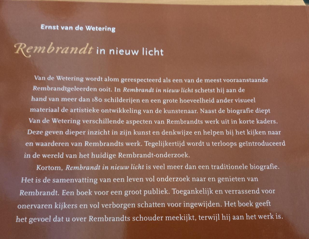 Rembrandt in nieuw licht