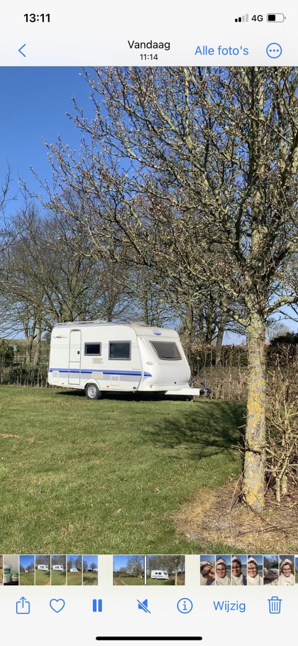 Mooie in zeer goede conditie en volledig gestyled hobby 400 de luxe