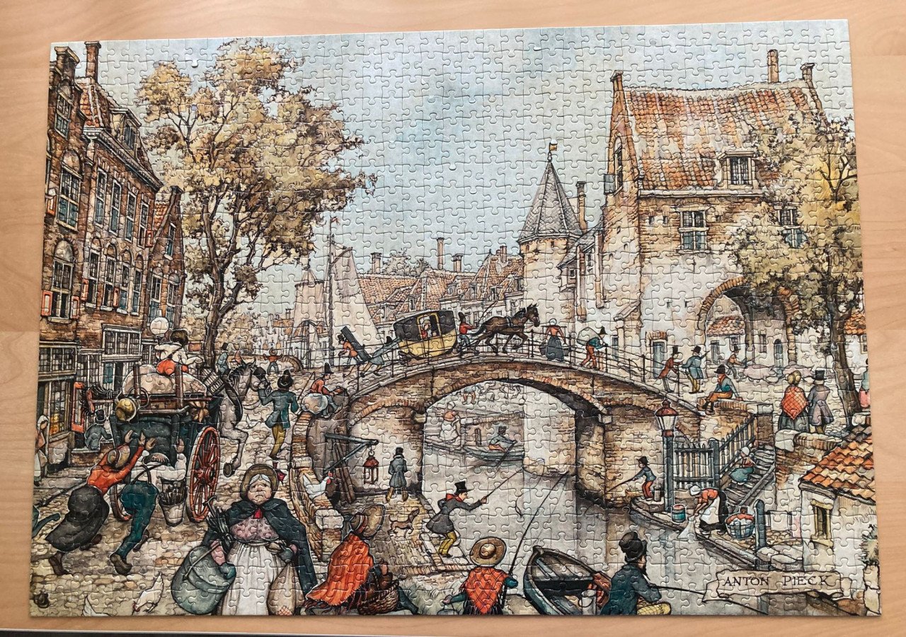 Puzzel Anton Pieck