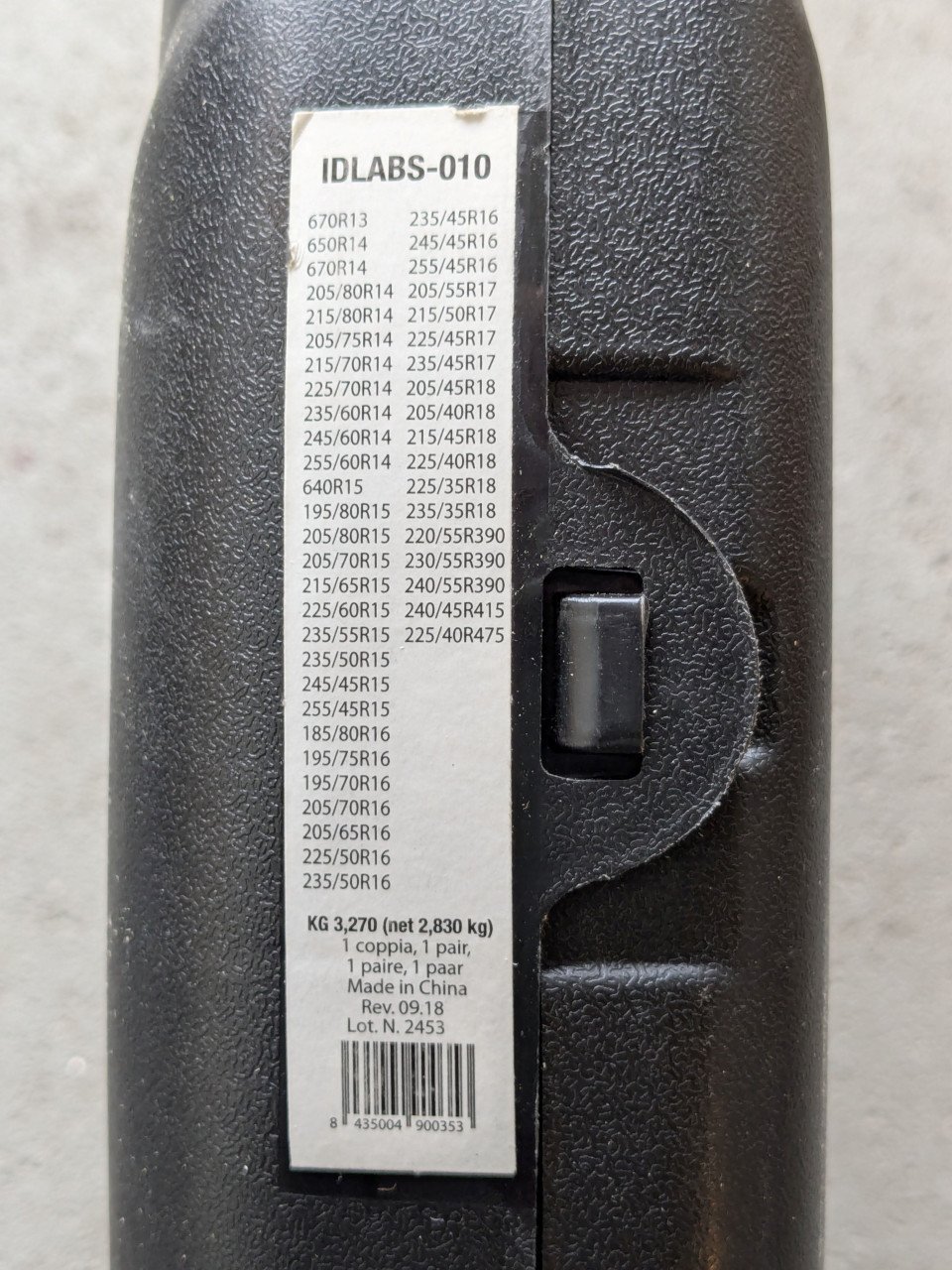 Sneeuwkettingen Picoya 9mm