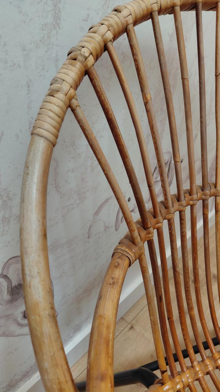 Vintage rotan stoeltje