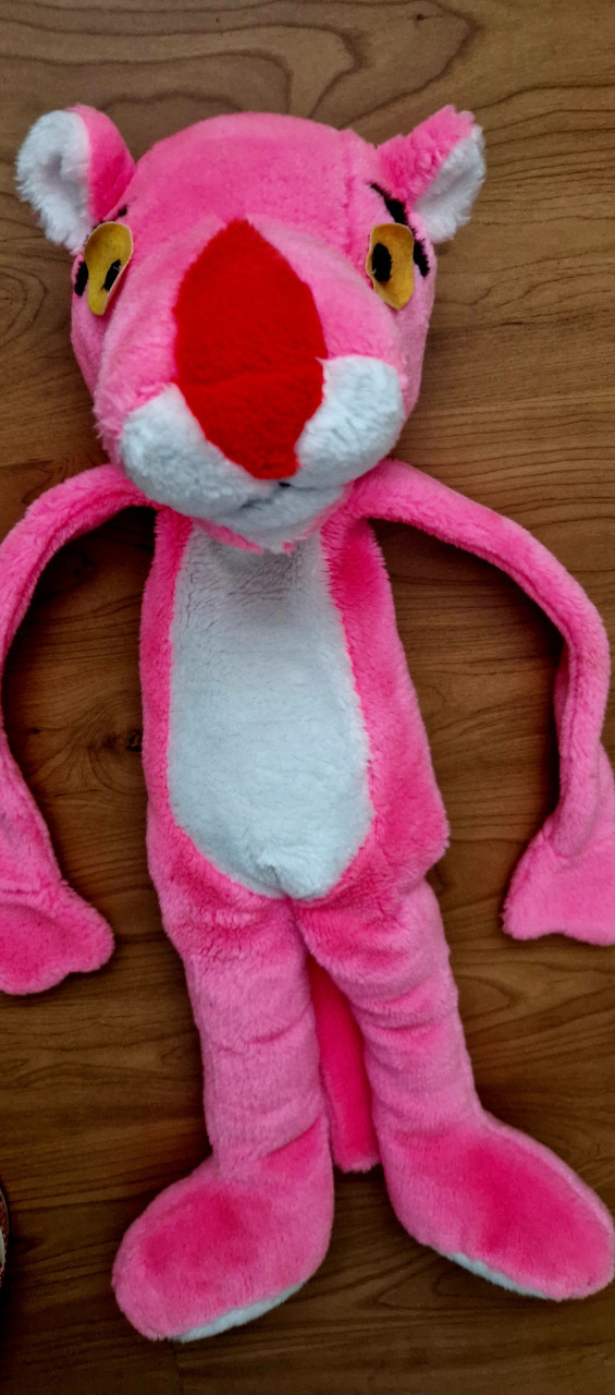 Pink Panther vintage knuffel, United Artists 1983