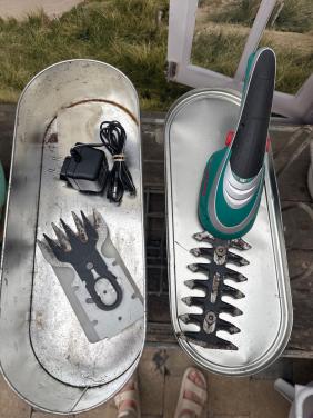Bosch accu gras- en buxusschaar