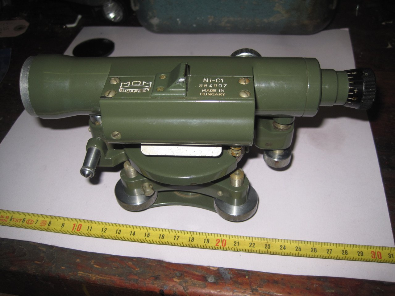 Teodoliet meetgereedschap