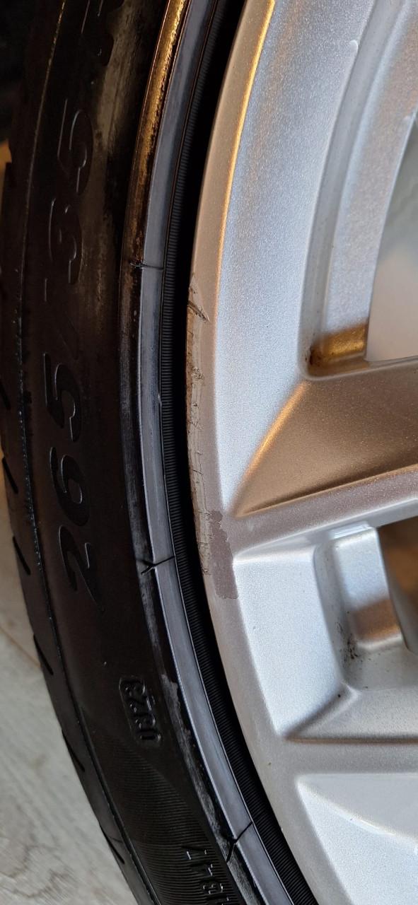 Originele Audi A6 S6 C7 20'' velgen + 7mm banden 4G9601025N