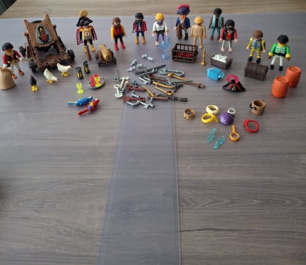 Playmobile poppetjes enz