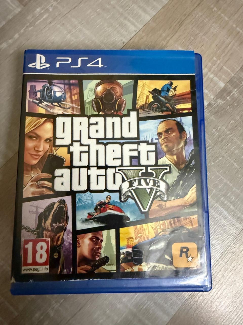 PlayStation 4 spel: Grand theft auto 5