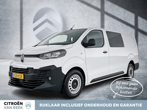Citroen Jumpy bluehdi 145pk automaat lengte 3 dubbel cabine | 6-persoons | 