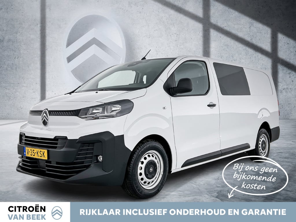 Citroen Jumpy bluehdi 145pk automaat lengte 3 dubbel cabine | 6-persoons | 