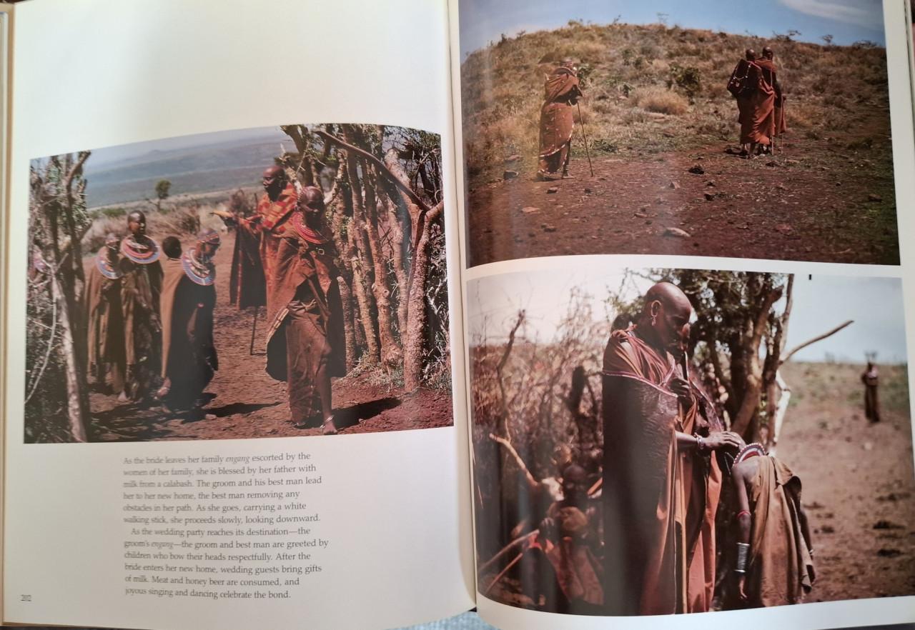 Maasai, prachtig fotoboek met begeleidende tekst,