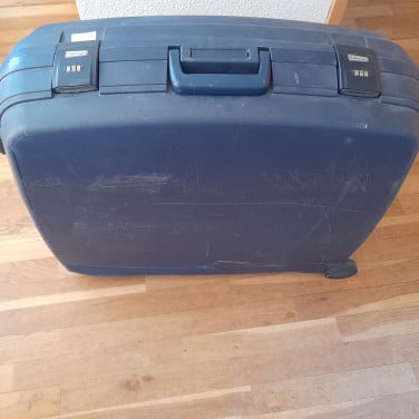 Koffer blauw