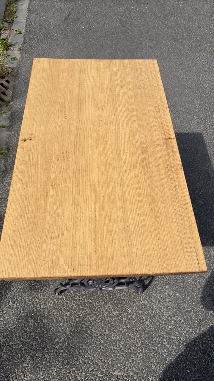 Binnen of buiten tafel op Singer
