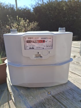Gasmeter uit 2022