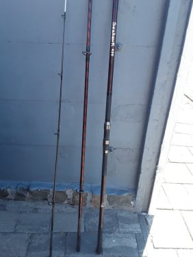 Te koop zeehengel plus molen