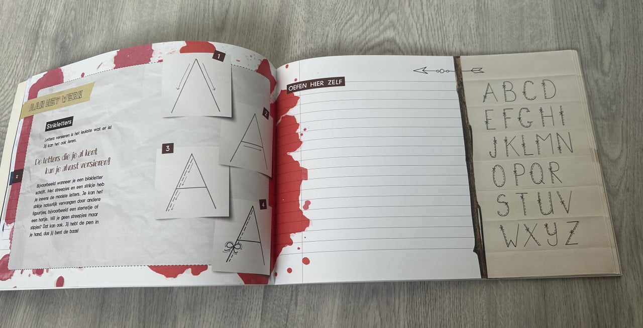 Nieuw handlettering boekje