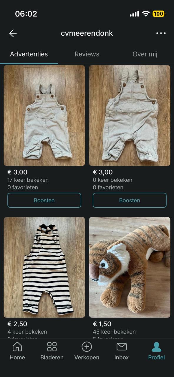 Veel kleding maat 56 - 62