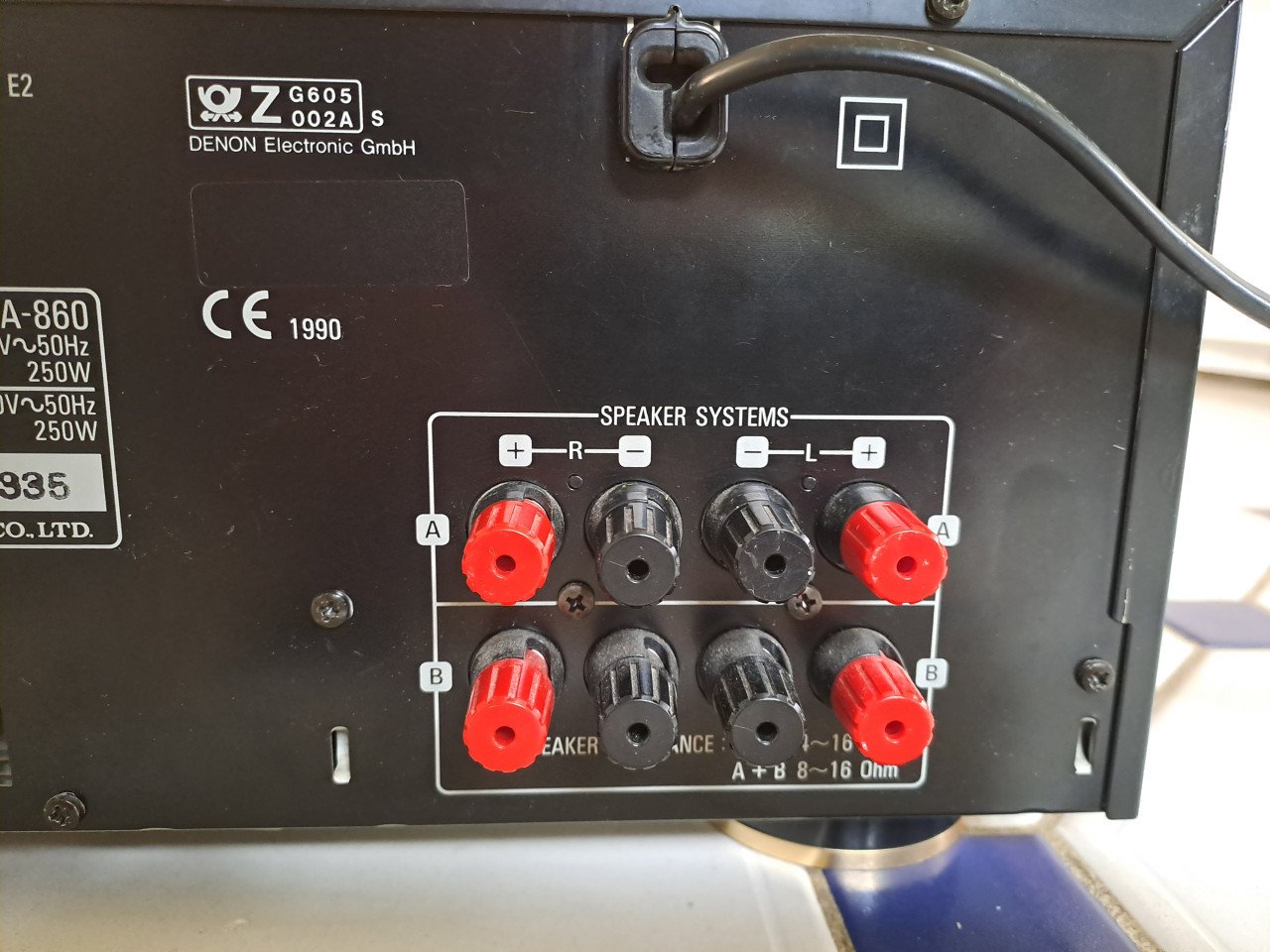 DENON PMA-860 Integrated Stereo Amplifier
