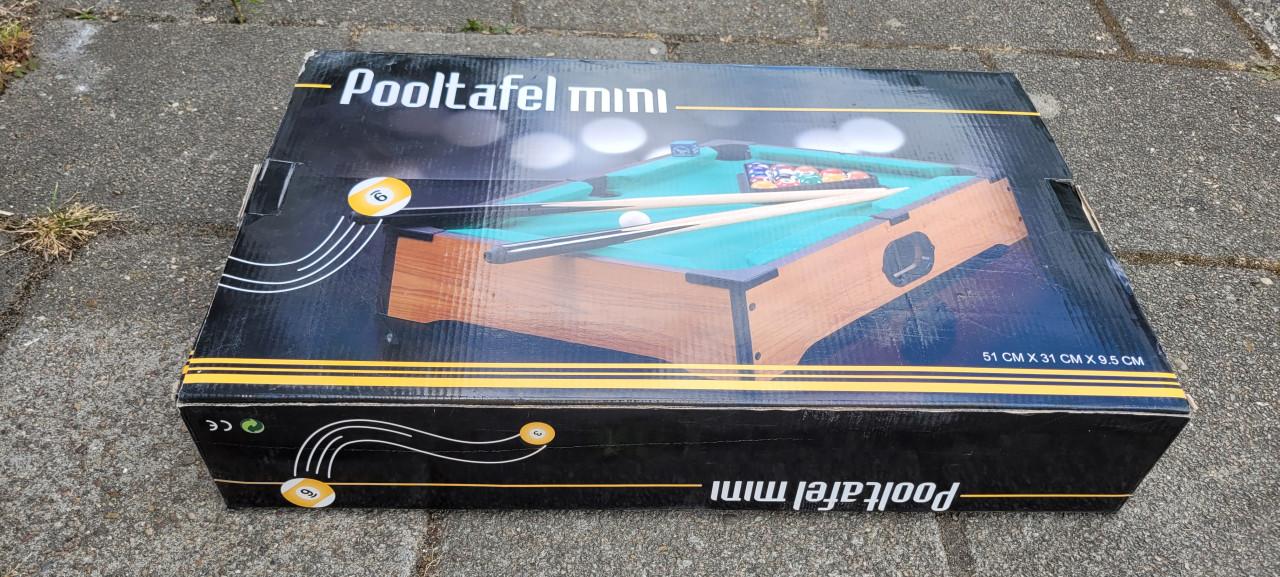 Mini pooltafel