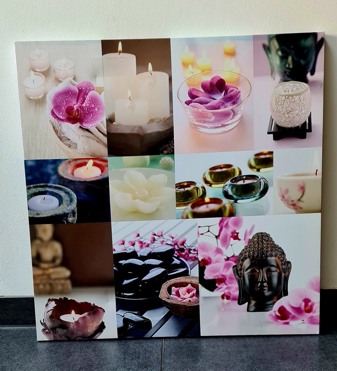Mooie oosterse canvas 60x60 cm
