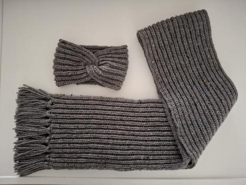 Dames das met bijpassende haarband