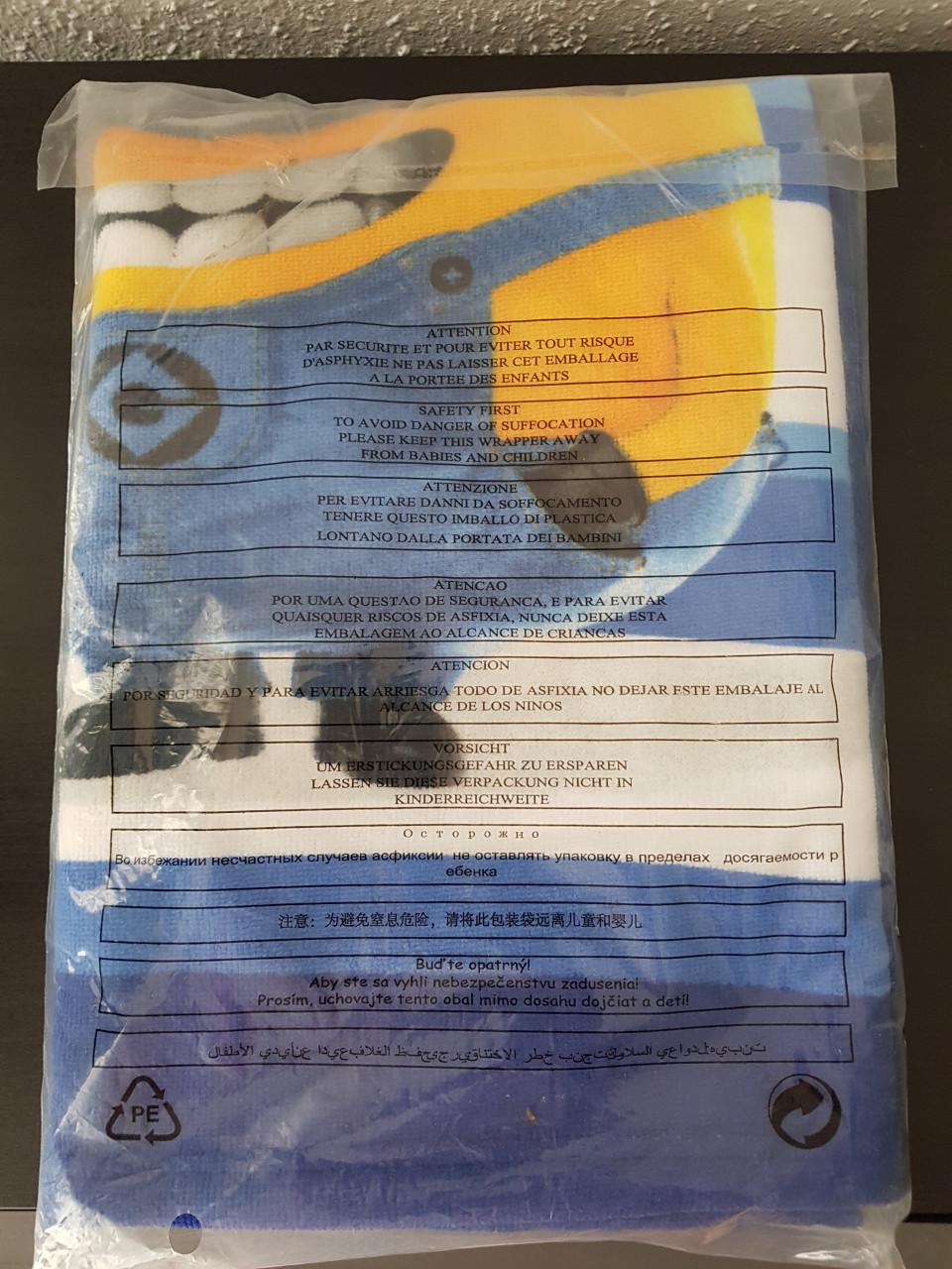 Minion handdoek