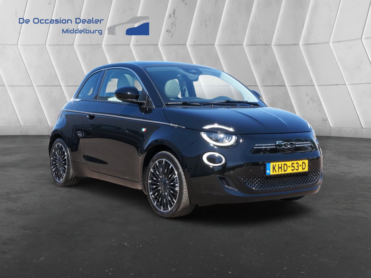 Fiat 500 La Prima 42 kWh Leder Pano Camera 94.9% SOH