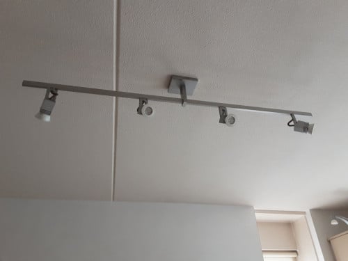 Rails met 4 spots