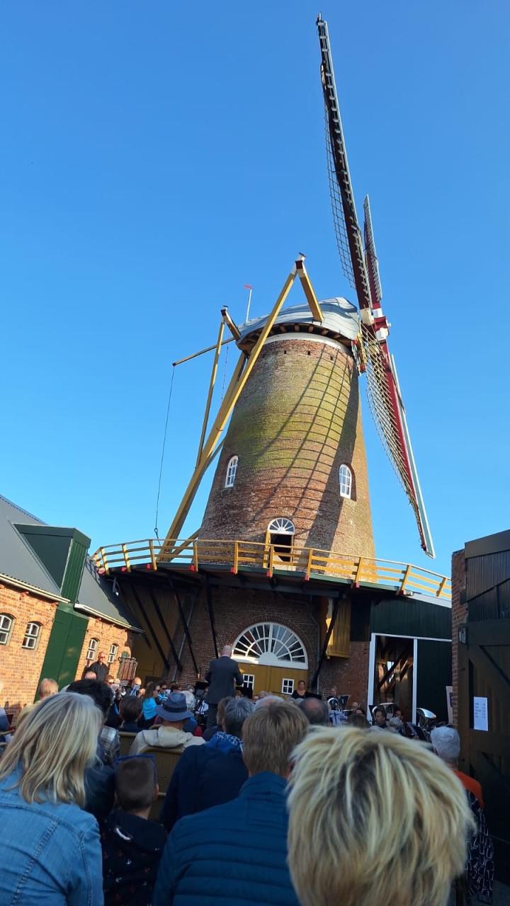 Concert Veere’s Genoegen bij Molen De Graanhalm