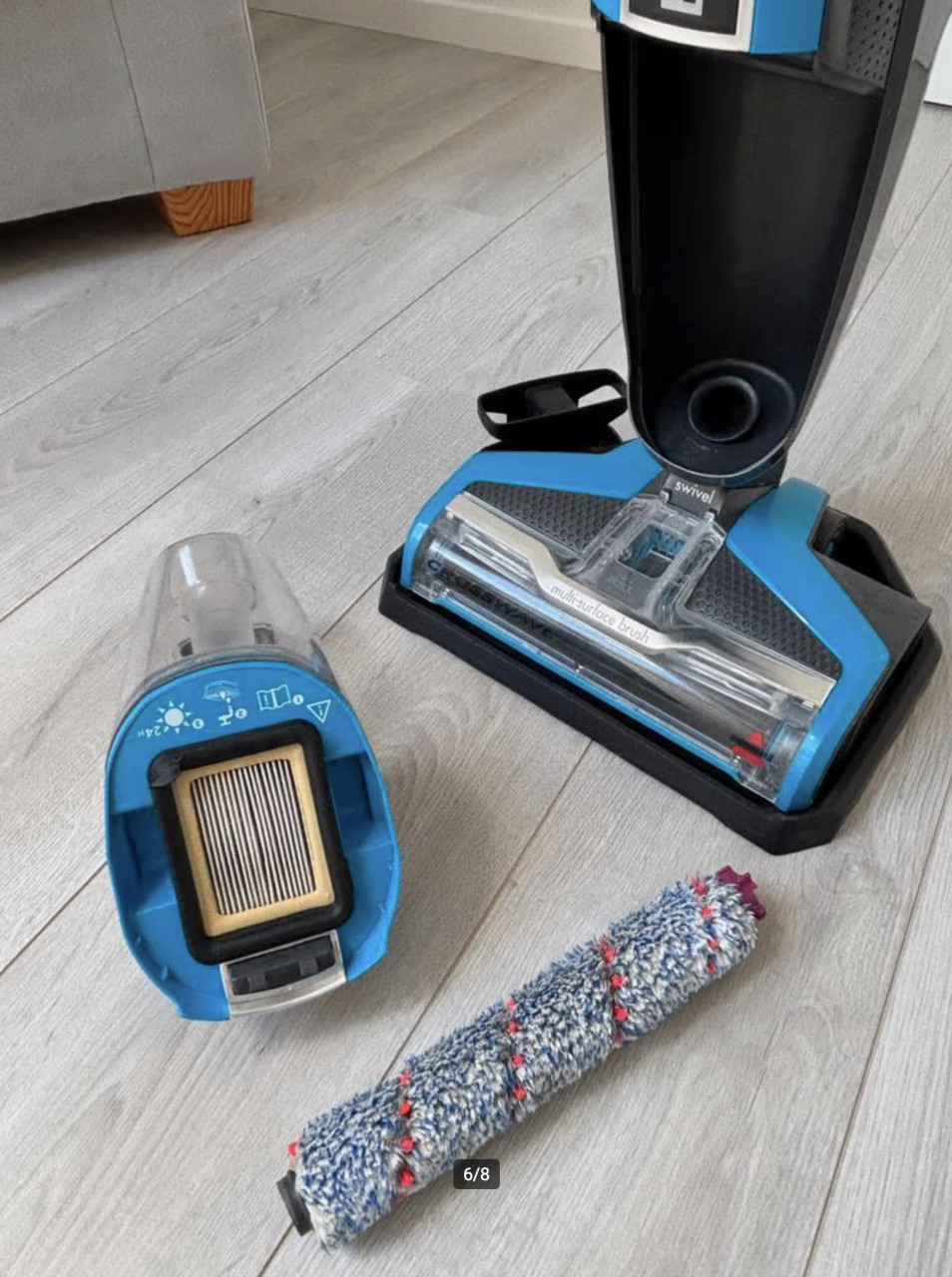 Bissell Croswave 3-in-1 - dweil / mop / vloerreiniger