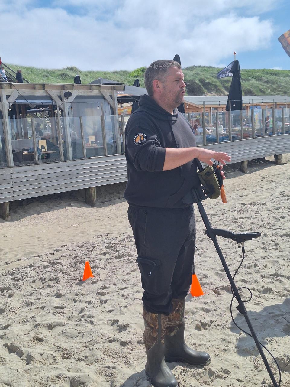 Metaaldetectie cursusdagen voor op land en strandlocaties